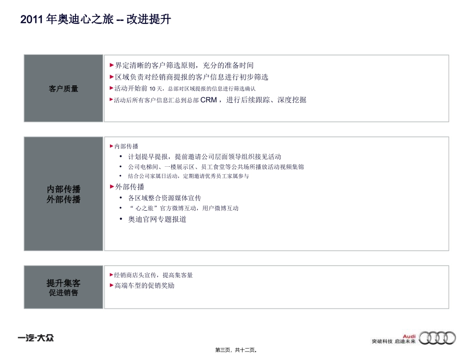 2011奥迪心之旅活动简案_第3页