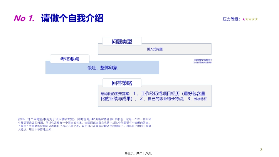 HR经典面试25问及回答策略_第3页