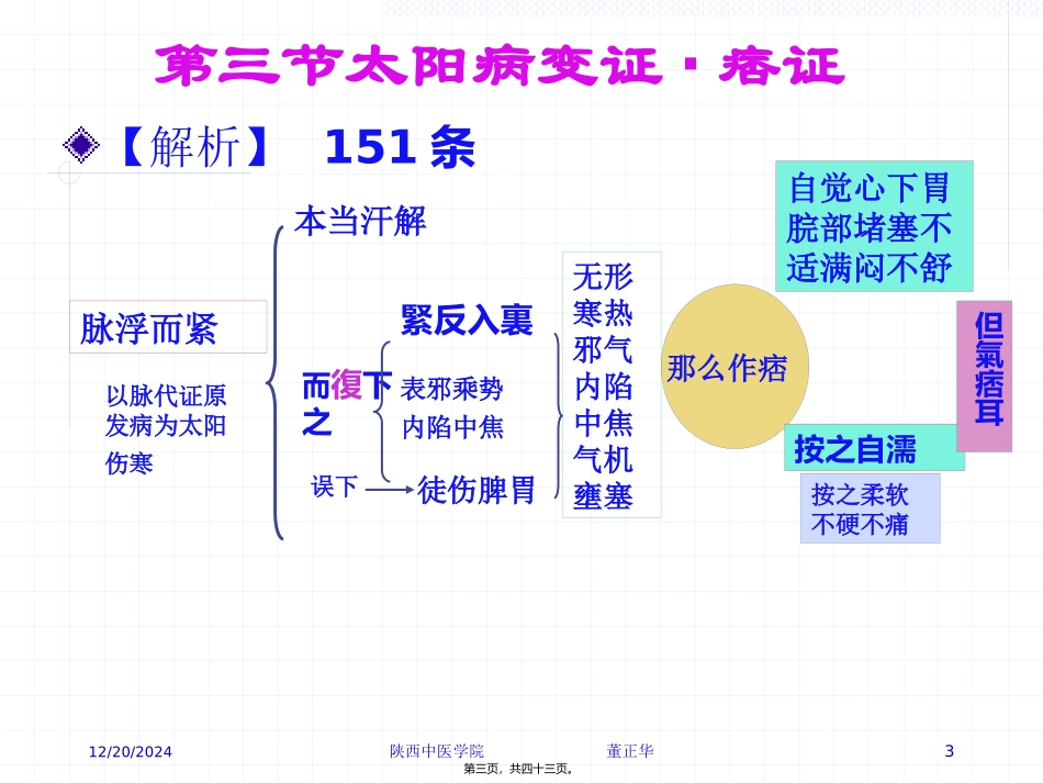 PPT-第三节太阳病变证痞证上热下寒证火逆证_第3页