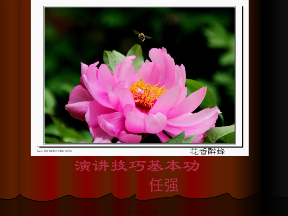 2012-2-15任强讲师具备演讲基本功_第1页