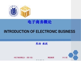 2012E-commerce-chapter11讲义