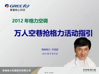 2012万人空巷抢格力活动指引