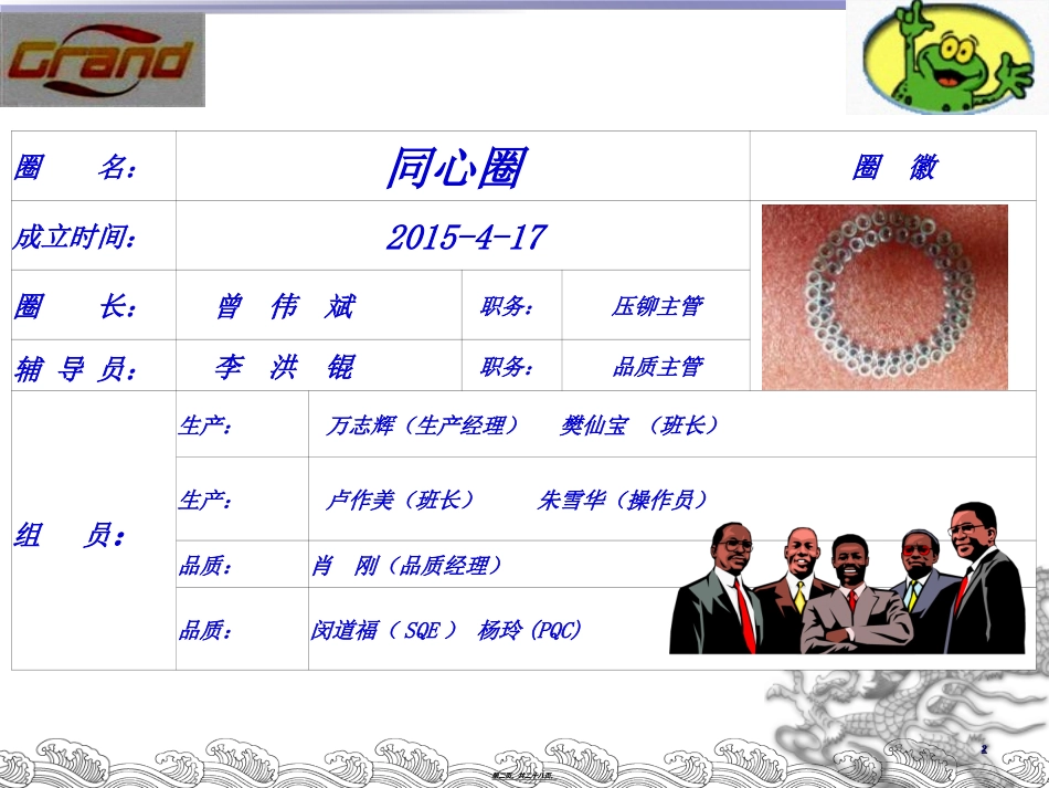 钣金厂QCC活动改善同心圈(压铆)9月7日_第2页