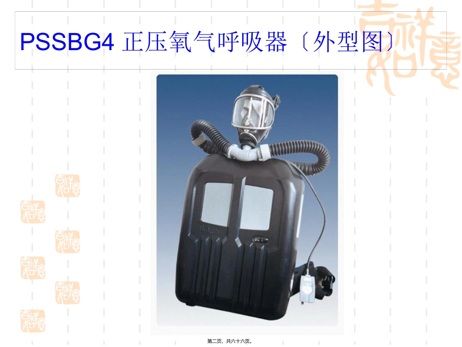 PSSBG4德国正压氧气呼吸器讲义(精)_第2页