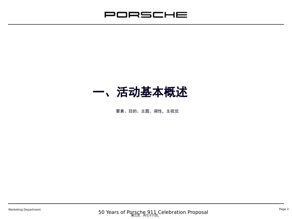保时捷911五十周年庆典活动执行案_第3页