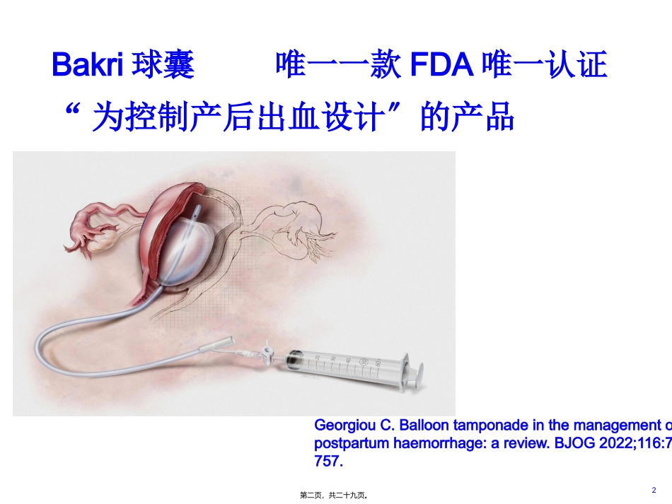 BAKRI子宫填塞球囊导管_第2页