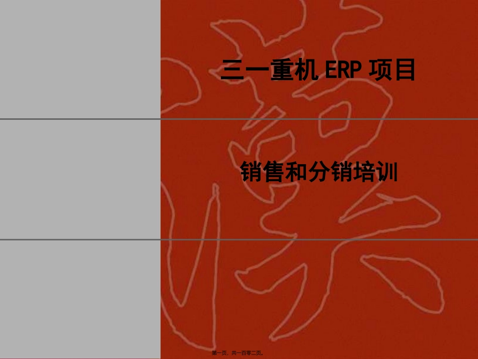 SAP-SD模块详细讲义_第1页