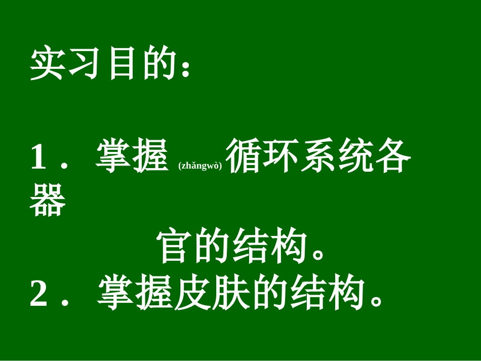 2022年医学专题—组织学与胚胎学实习6循环--皮肤.ppt-New-0_第2页