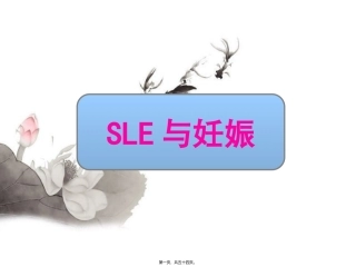 SLE与妊娠-(1)