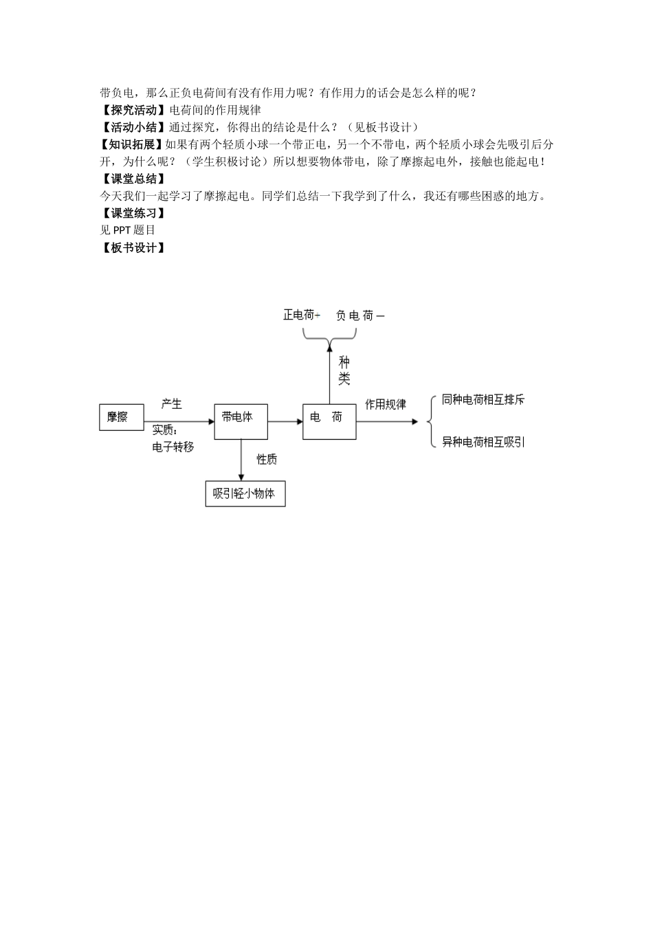 电荷与电流教学设计_第2页