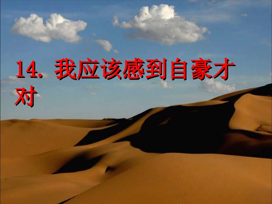 《我应该感到自豪才对》_第3页