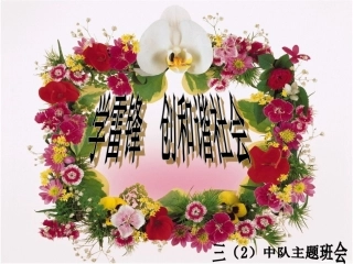 学雷锋主题班会 (2)