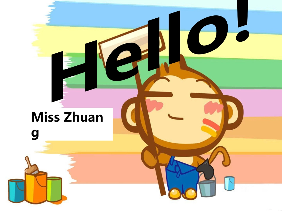 新PEP小学英语三年级上册第一单元Hello第一课时课件 (2)_第1页