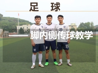 足球脚内侧传低平球十分钟教学