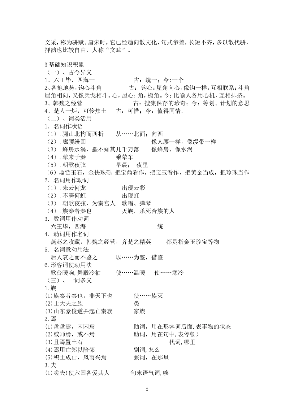 阿房宫赋导学案_第2页