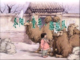 《冬阳__童年__骆驼队》教学课件1