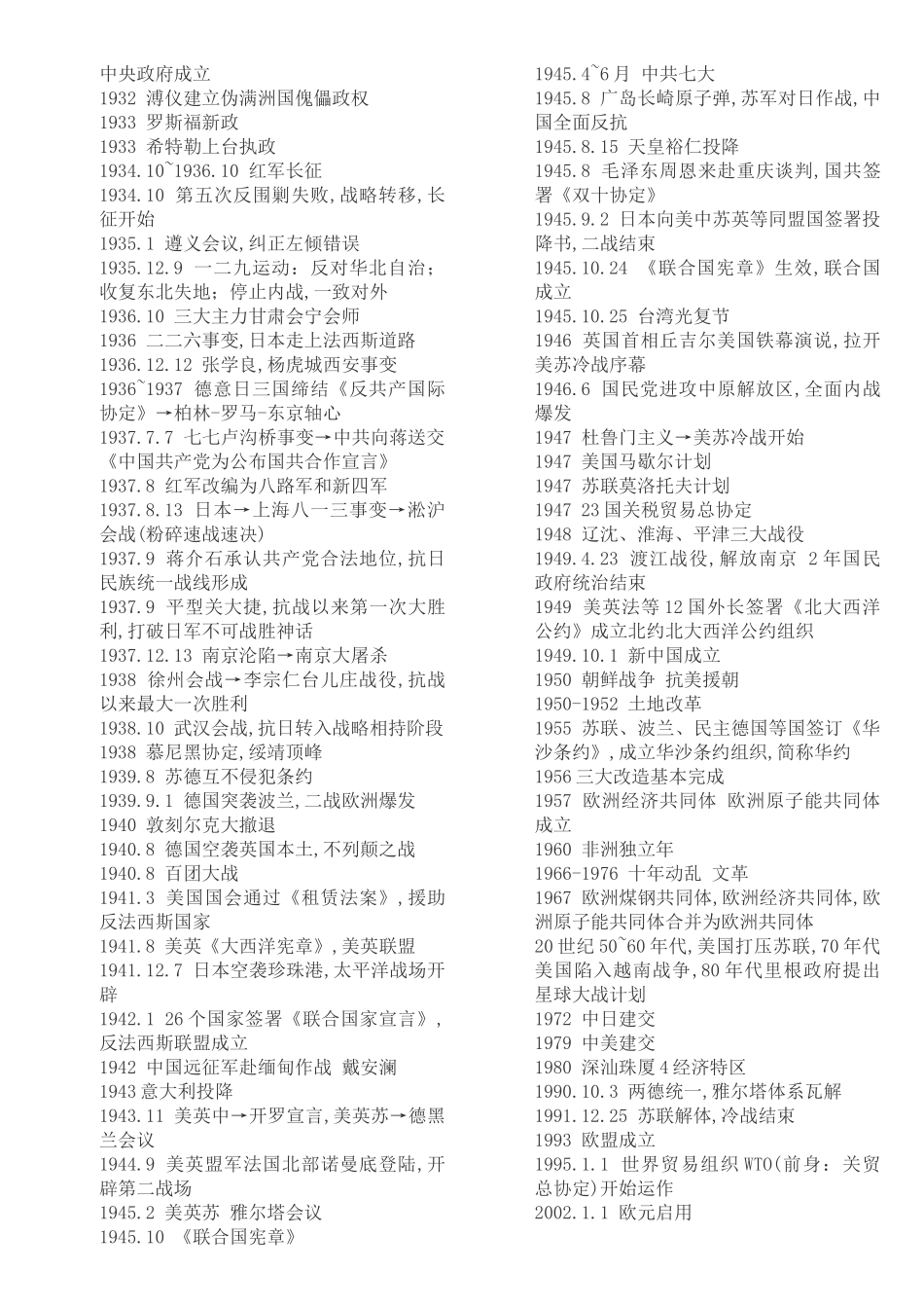 中国历史与世界历史对照表_第3页