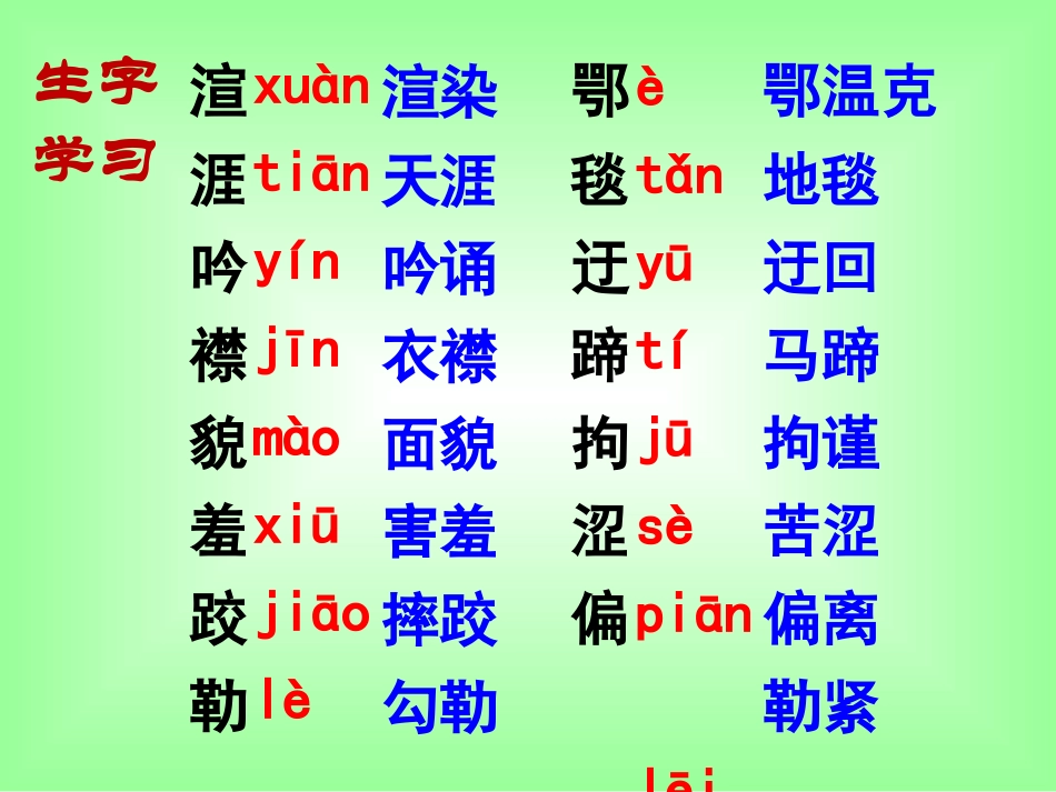 《草原》教学课件1_第3页