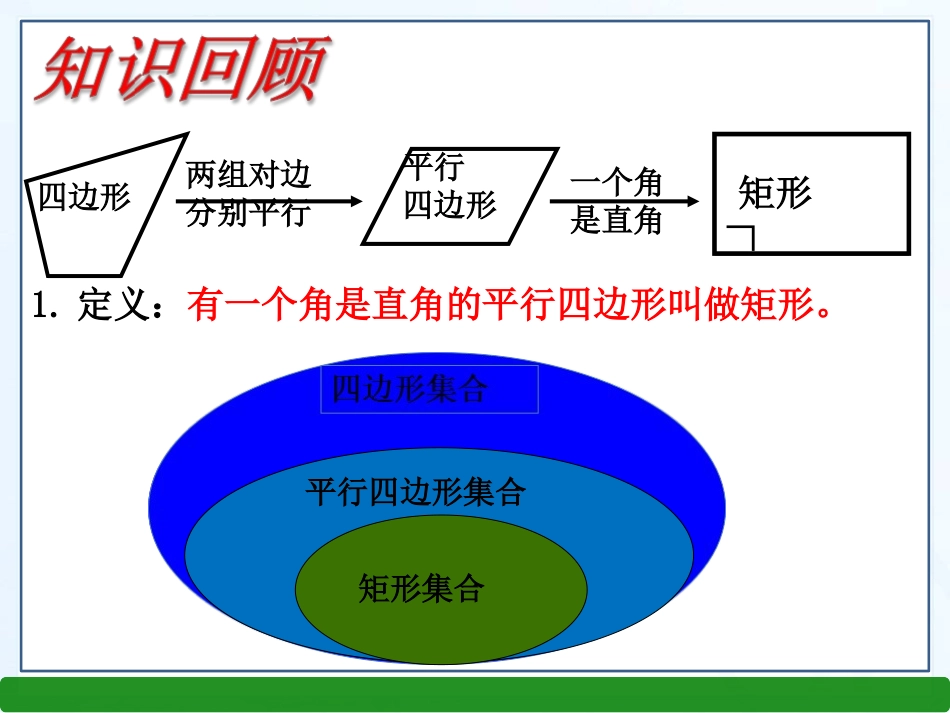湘教版八年级数学下册：252矩形的判定（共20张PPT）_第2页