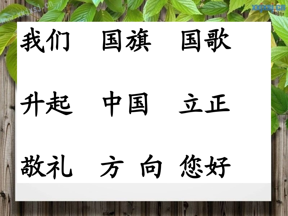 升国旗第二课时_第2页