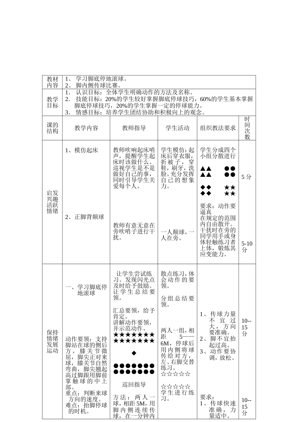 初中足球教案_第2页