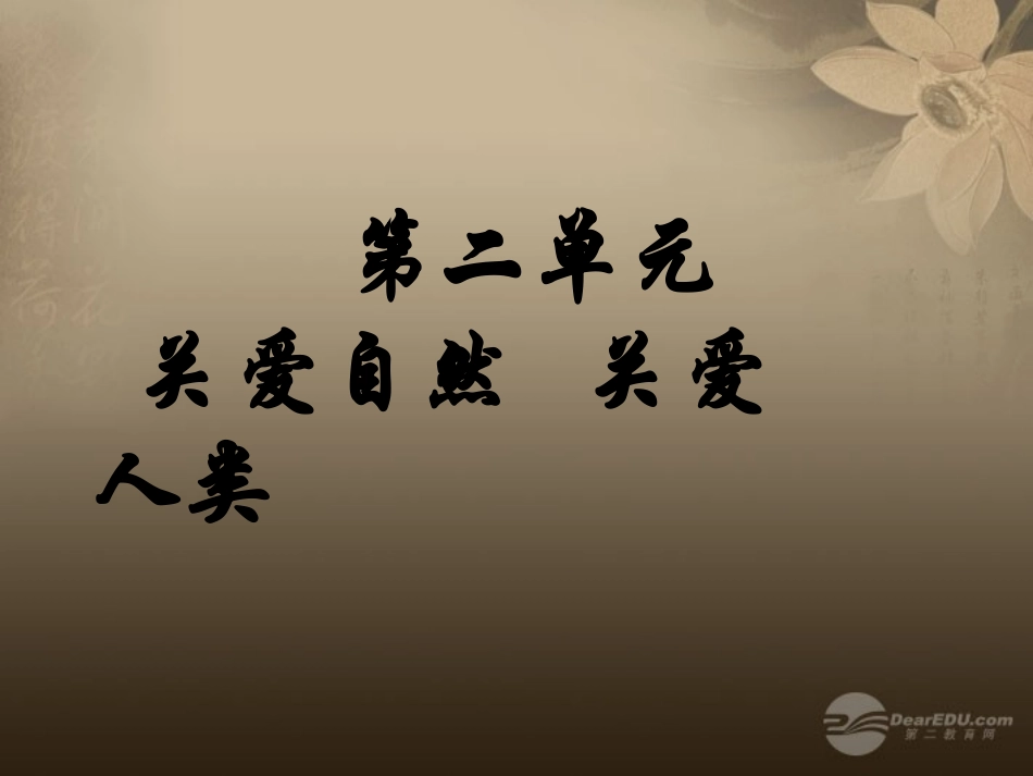 九年级政治全册第2单元第2节共同的问题共同的选择课件湘教版_第1页