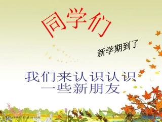 我们的民族小学教学课件1