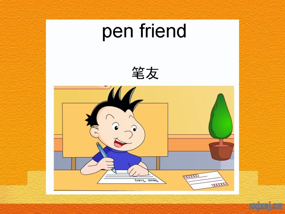 六上M5U1-Can-you-be-my-Chinese-pen-friend_第2页
