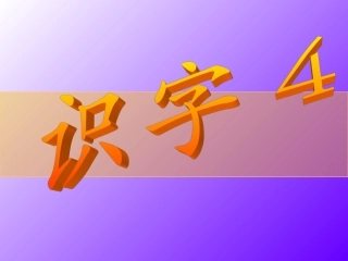 《识字4》课件2