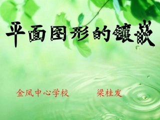 平面图形的镶嵌