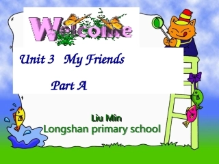 PEP新版四年级上册Unit-3-My-Friends--A-let's-learn课件