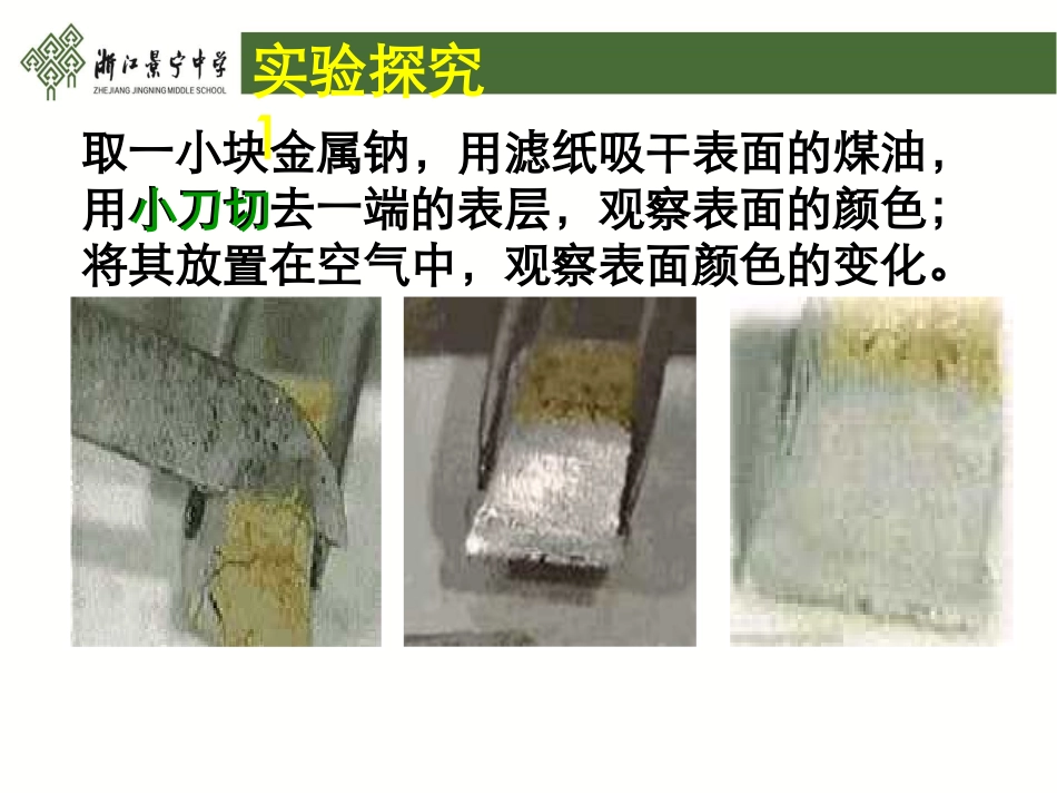 金属钠的性质与应用_第3页