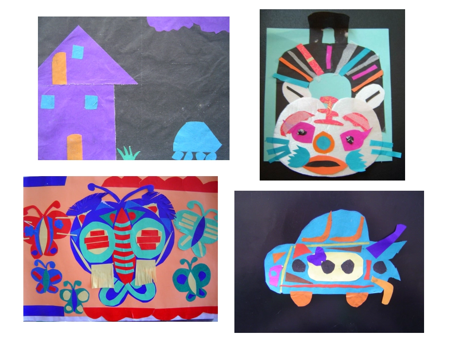 四下美术美丽的拼画课件_第2页