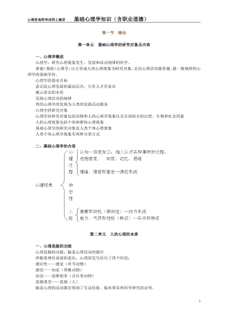 基础心理学—讲义0101