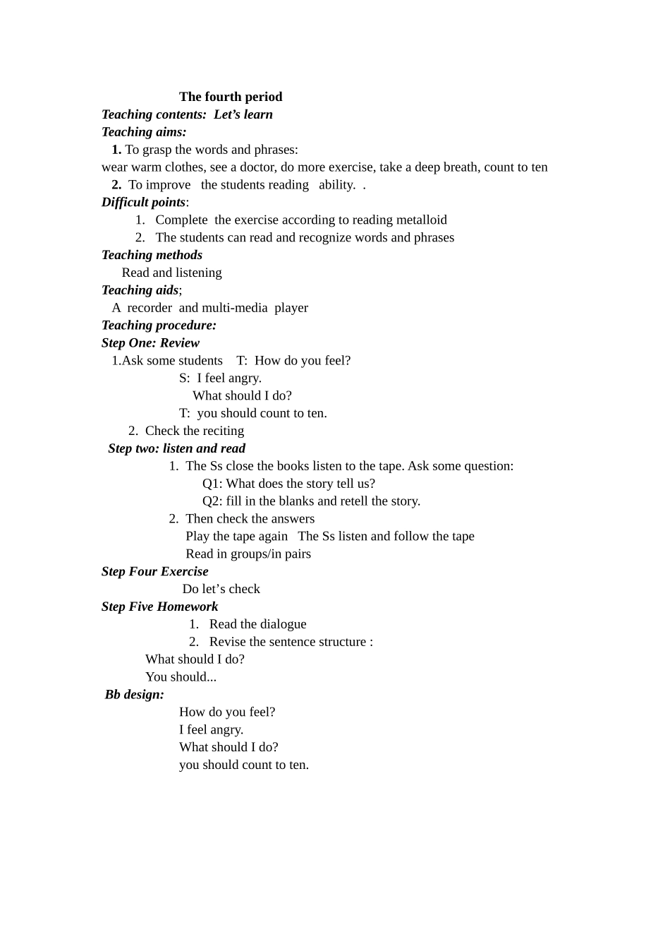 六上Unit__6__How_do_you_feel_period3-4_第2页