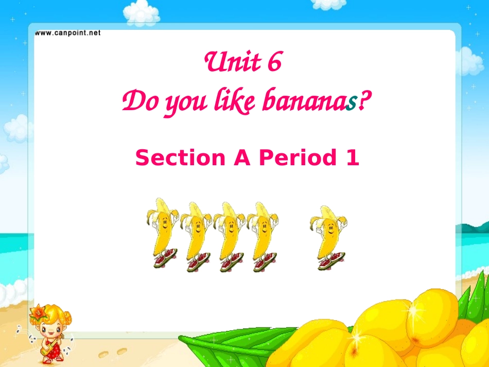 【精品课件二】七年级上册Unit6SectionA2_第2页