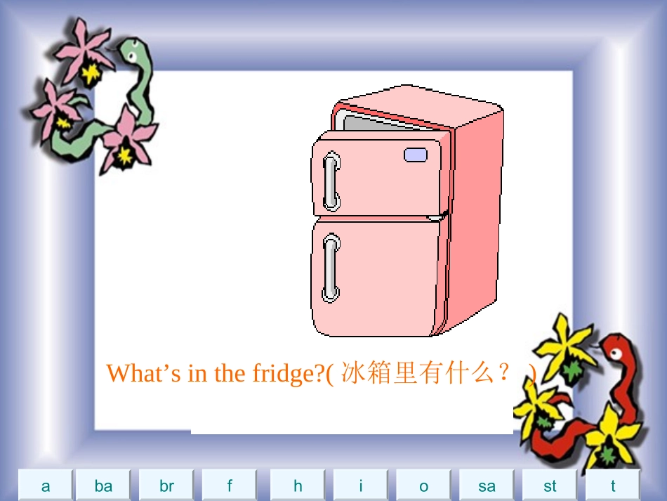 【精品课件二】七年级上册Unit6SectionA2_第3页