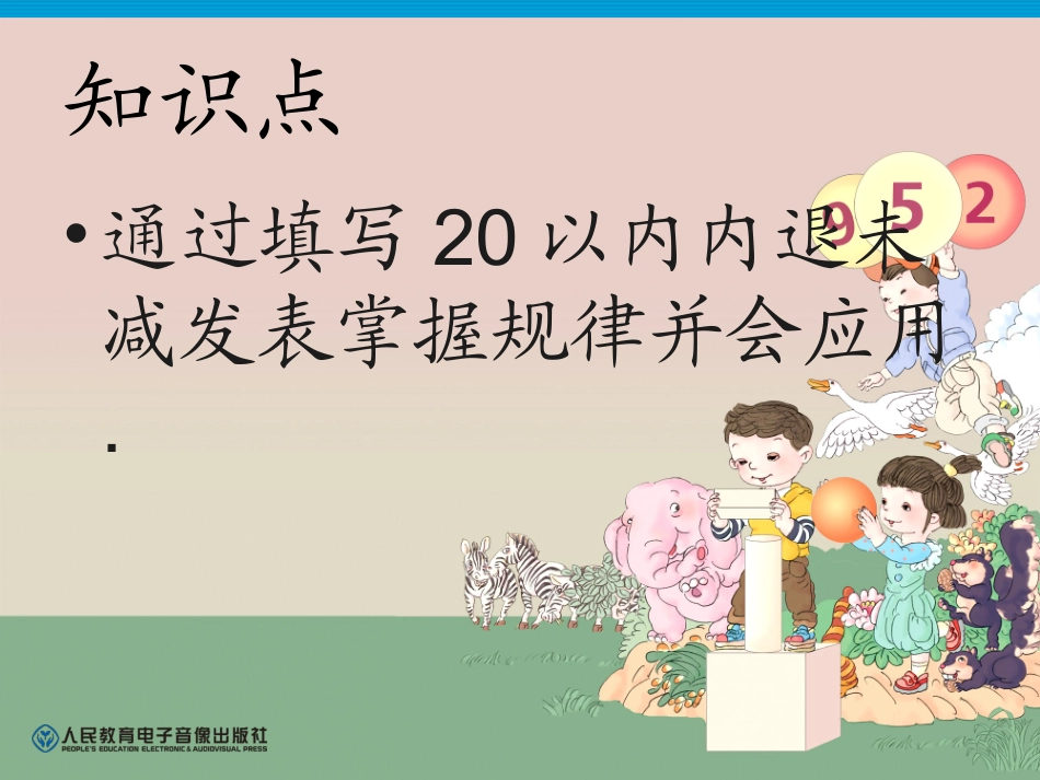 第二单元20以内退位减法《整理和复习》_第3页