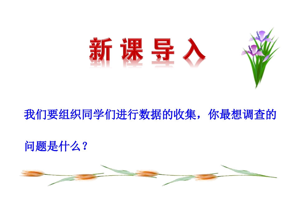 2015版初中数学多媒体教学课件：51数据的收集与抽样（湘教版七上）_第3页