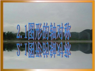 图形的轴对称最新浙教版