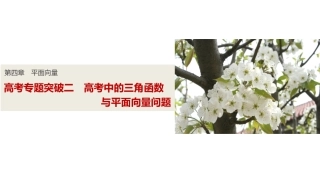 高考专题突破二