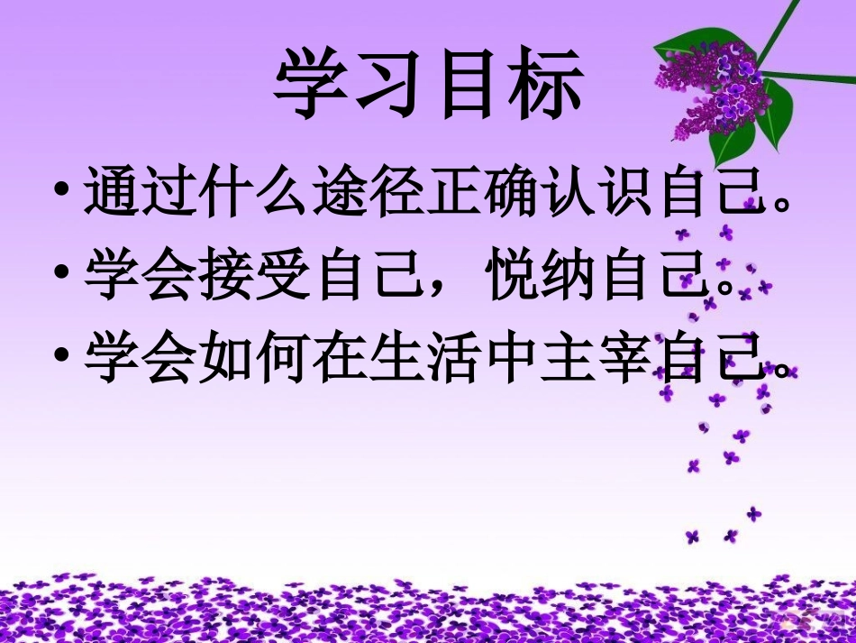 《心理健康》第三课悦纳自己_第3页