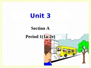 七年级下册unit3SectionA-1