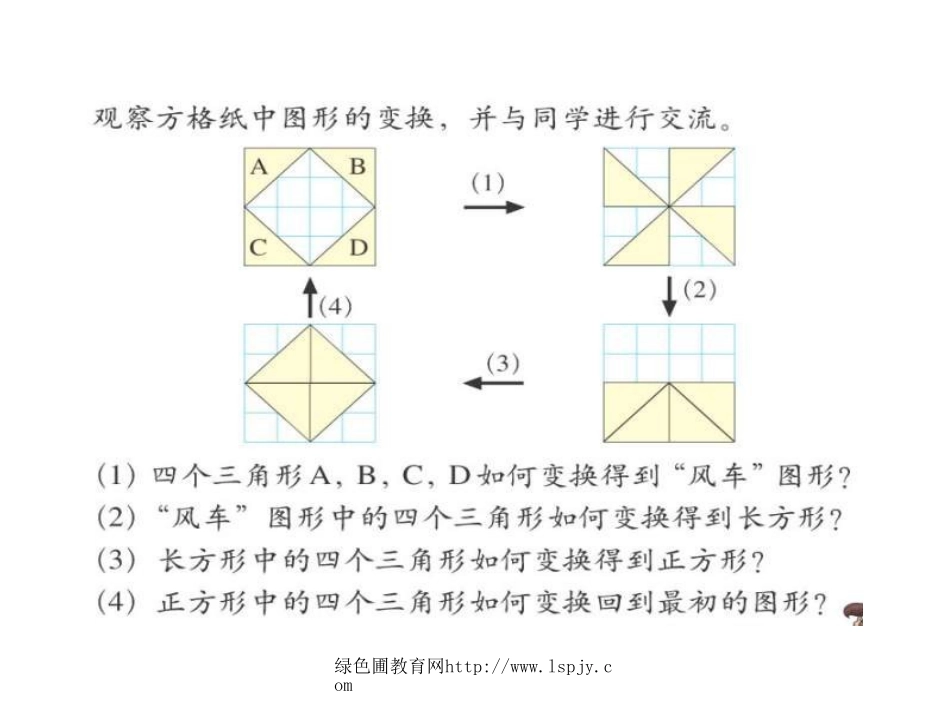 北师大版六年级上册数学图形的变换PPT优秀课件下载_第2页