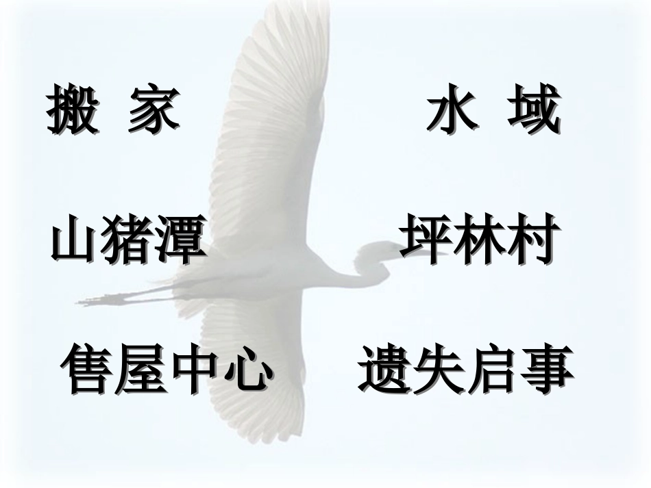 最后一只白鹭鸶_第2页