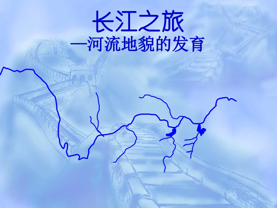 河流地貌的发育_第1页