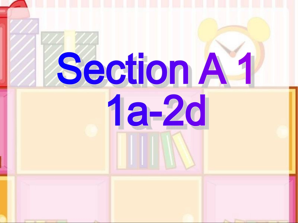 八年级英语下册Unit9SectionA1_第3页