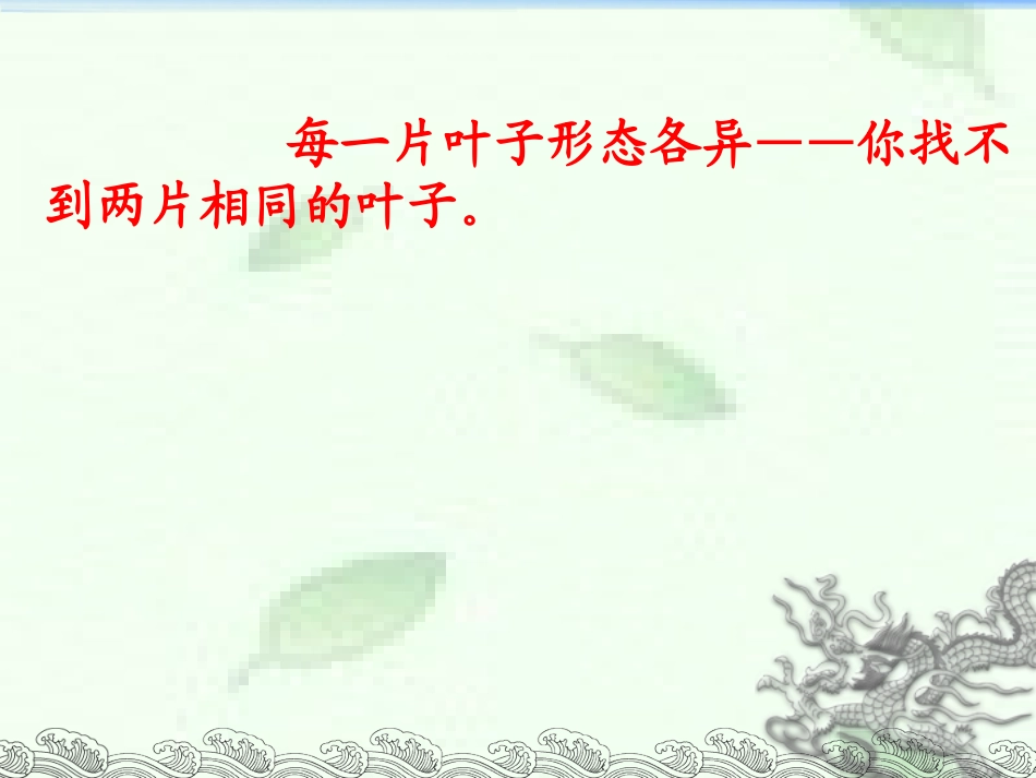 《做一片美的叶子》课件2_第3页