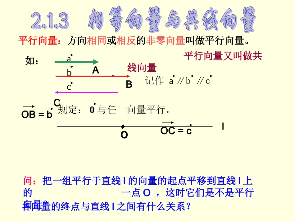 相等向量与共线向量_第2页