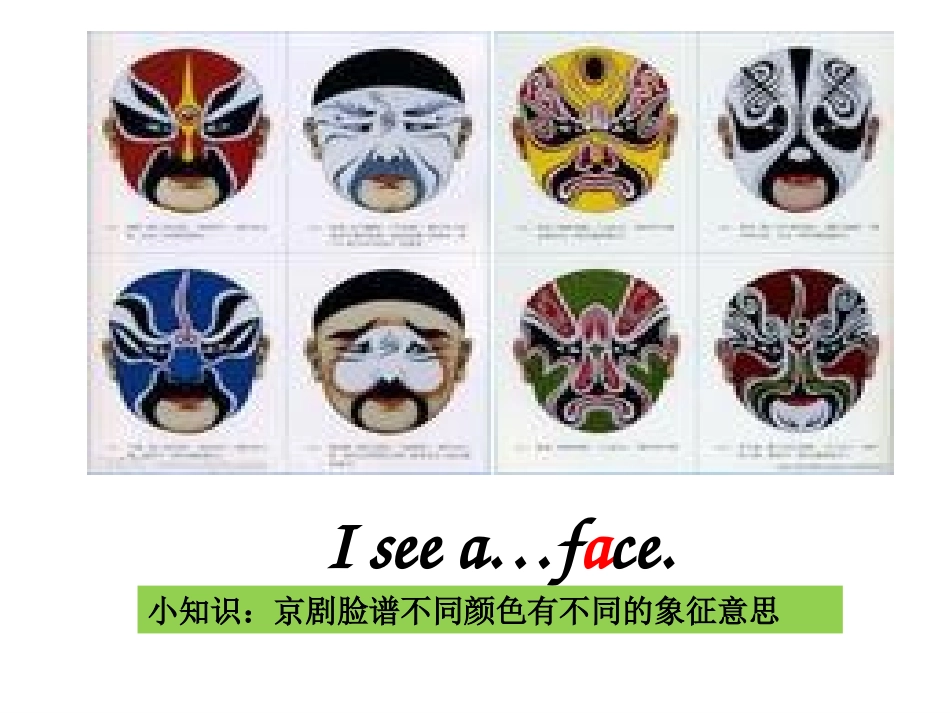 新版pep三年级上册Unit-3-Look-at--me-A-let's-learn课件_第3页